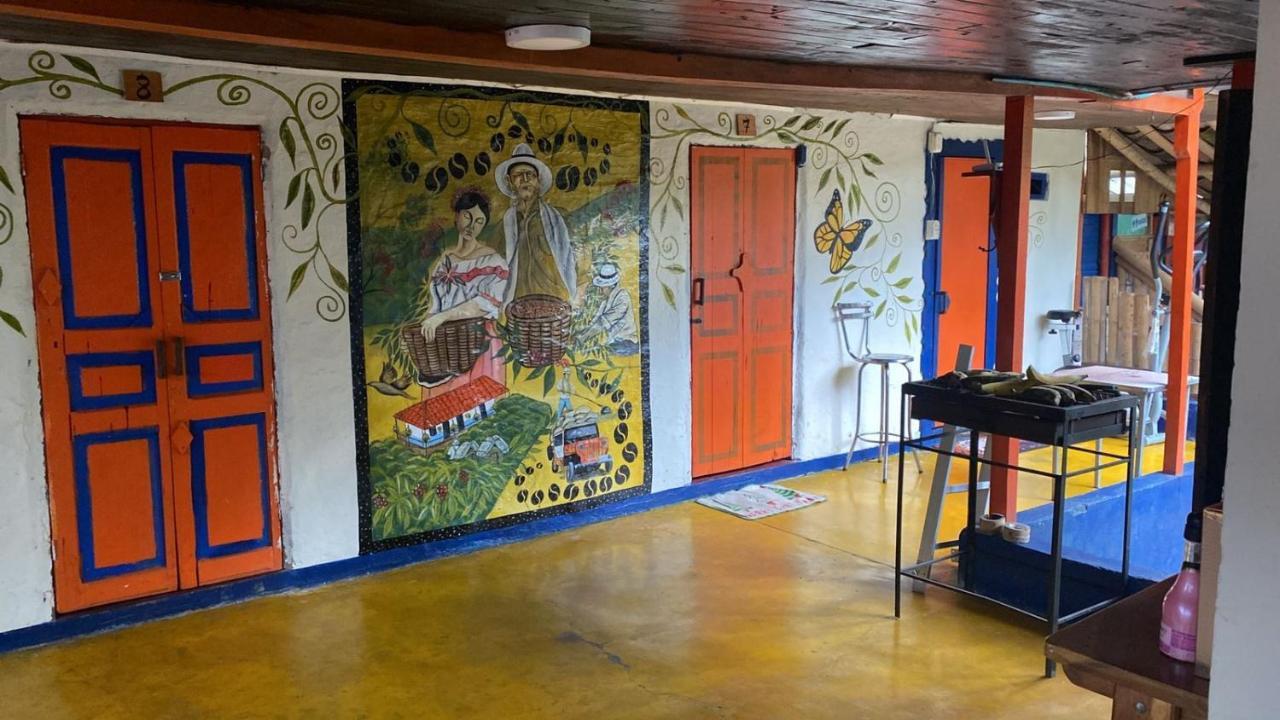 Hostal La Pijarana Salento Dış mekan fotoğraf
