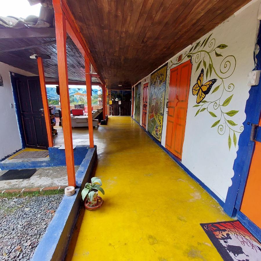 Hostal La Pijarana Salento Dış mekan fotoğraf