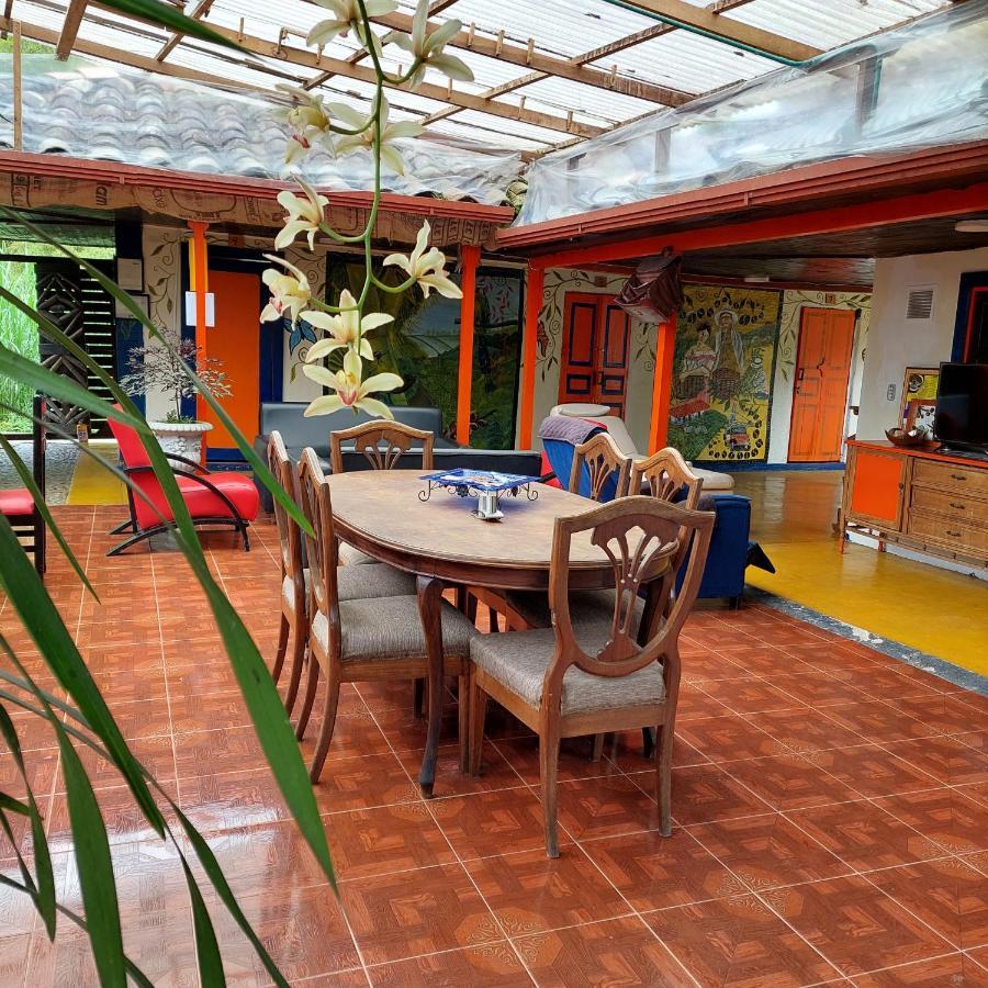 Hostal La Pijarana Salento Dış mekan fotoğraf