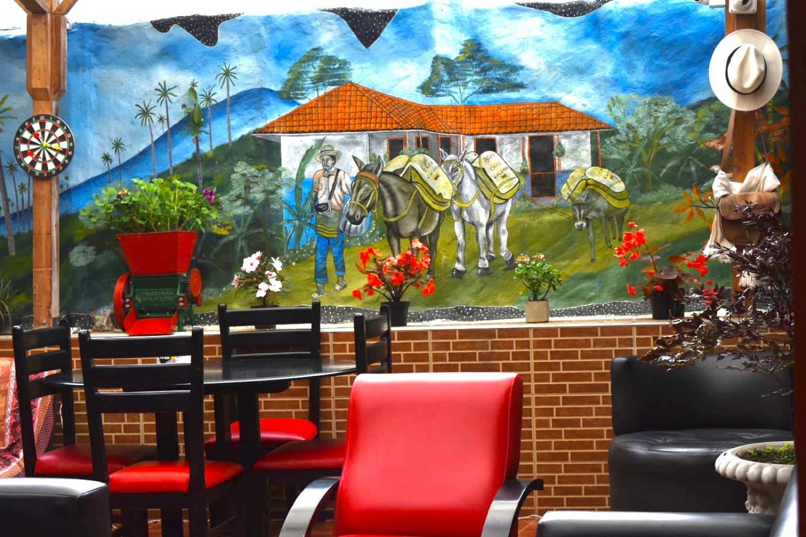 Hostal La Pijarana Salento Dış mekan fotoğraf